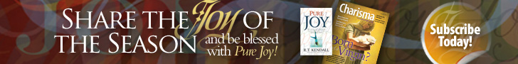 Subscribe to Charisma and share the joy of the
season!